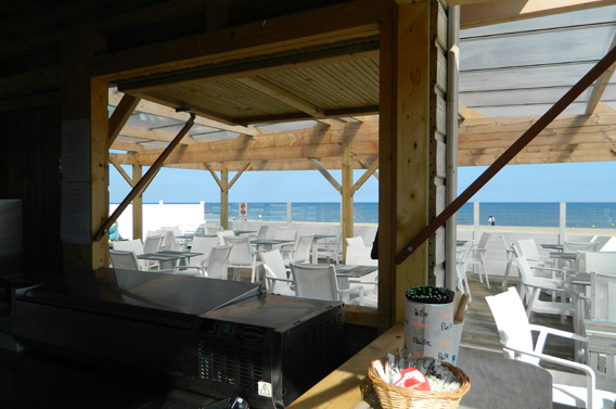 buvette bord de mer