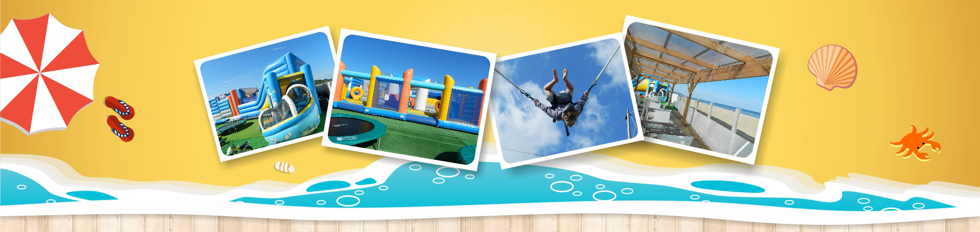 parc attractions enfants famille gonflables normandie
